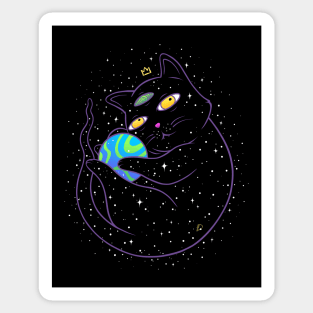 Furry overlord of the universe Sticker